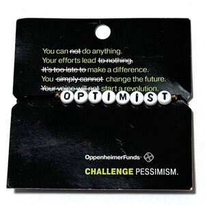 Ryan Porter OPTIMIST - String Bracelet – Made in USA